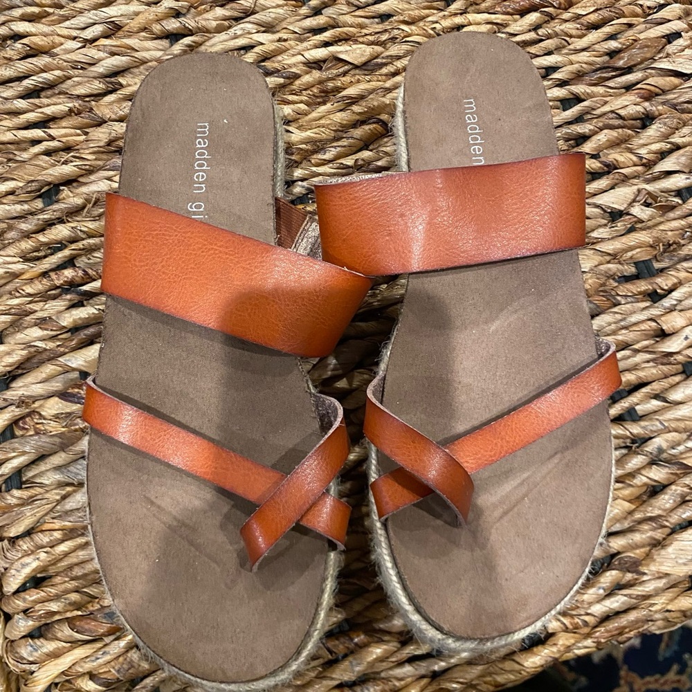 Madden girl brown sandals